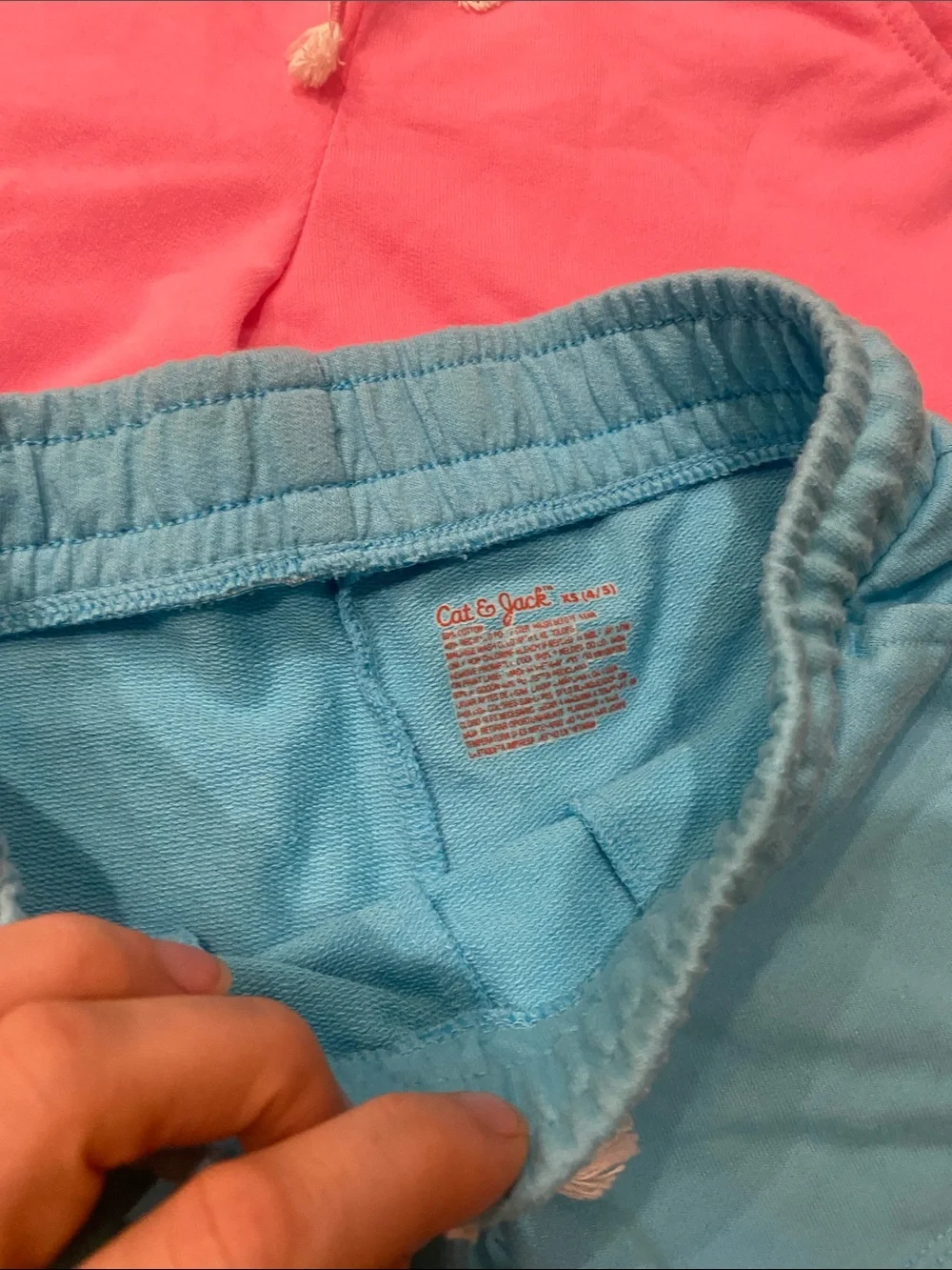 Cat & Jack Girls' 4/5 Pink, Coral, Yellow & Blue Shorts & Skorts Lot